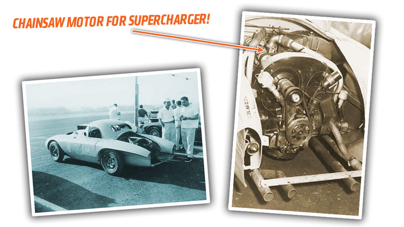 Illustration for article titled The Craziest Twin-Engined Racing Cars Were Made By A Bus Company